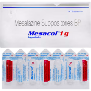 Mesacol 1gm Suppository